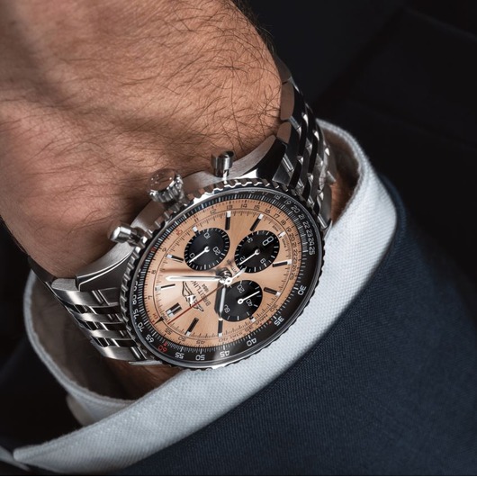 Horloge Breitling Navitimer B01 Chronograph 43 AB0138241K1A1