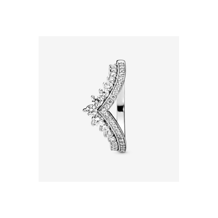 Juweel PANDORA TIMELESS RING TIARA WISHBONE 197736CZ