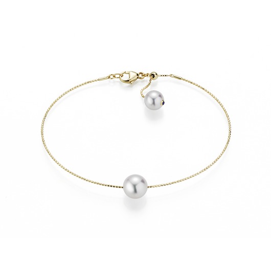 Juweel Yana Nesper Bracelet 18k yellow gold, Akoya Round White AP97-7