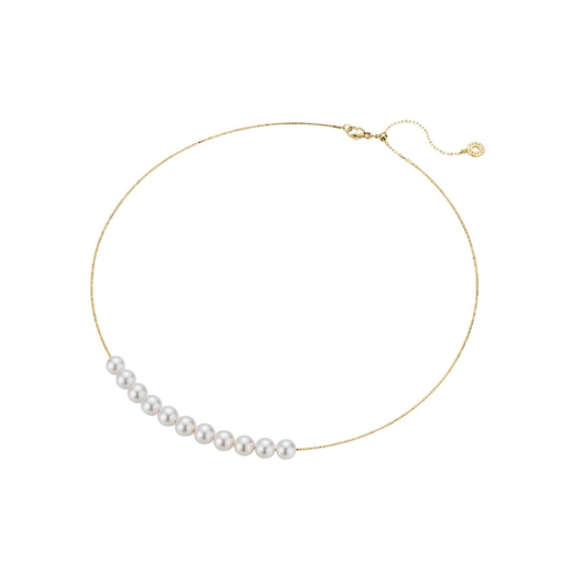 Juweel Yana Nesper Necklace 18k yellow gold, Akoya Round White AP79-7