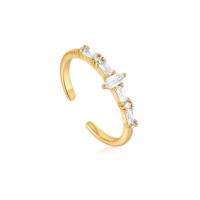 Juweel Ania Haie Dance 'Til Dawn Sparkle Multi Stone Band Ring R041-01G-W Juweel Ania Haie Dance 'Til Dawn Sparkle Multi Stone Band Ring R041-01G-W