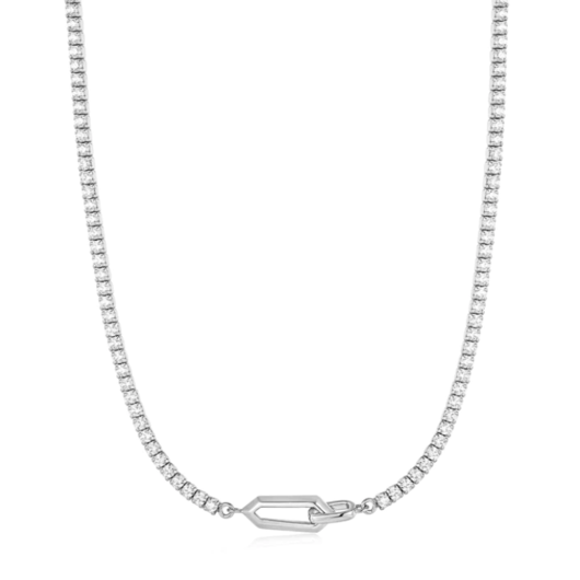 Juweel Ania Haie Dance 'Til Dawn Sparkle Chain Interlock Necklace N041-03H-W Juweel Ania Haie Dance 'Til Dawn Sparkle Chain Interlock Necklace N041-03H-W