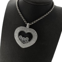 Juweel Chopard Collier hanger witgoud 18karaat briljant '67185-1138-TWDH' Juweel Chopard Collier hanger witgoud 18karaat briljant '67185-1138-TWDH'