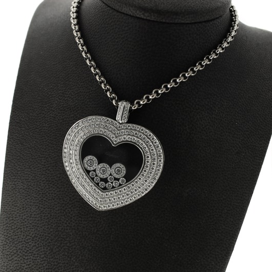 Juweel Chopard Collier hanger witgoud 18karaat briljant '67185-1138-TWDH' Juweel Chopard Collier hanger witgoud 18karaat briljant '67185-1138-TWDH'