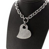 Juweel Hulchi Belluni ketting hanger hart witgoud 18karaat briljant '28733-1149-TWDH' Juweel Hulchi Belluni ketting hanger hart witgoud 18karaat briljant '28733-1149-TWDH'