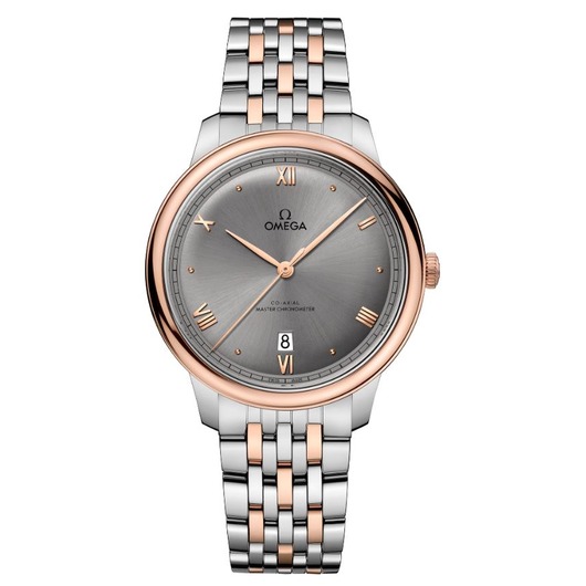 Horloge Omega De Ville Prestige Steel - Sedna Gold watch 434.20.40.20.06.001 