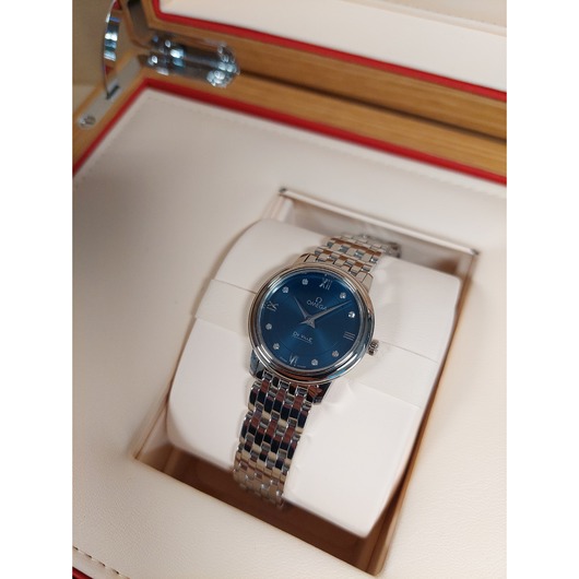 Horloge Omega De Ville Prestige Quartz 27.4 mm 424.10.27.60.53.001