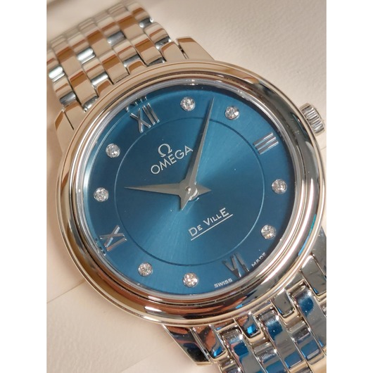 Horloge Omega De Ville Prestige Quartz 27.4 mm 424.10.27.60.53.001