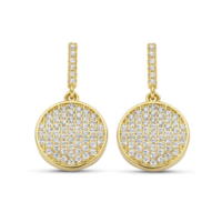 Juweel Silver Rose earrings goldplated EA2269G Juweel Silver Rose earrings goldplated EA2269G