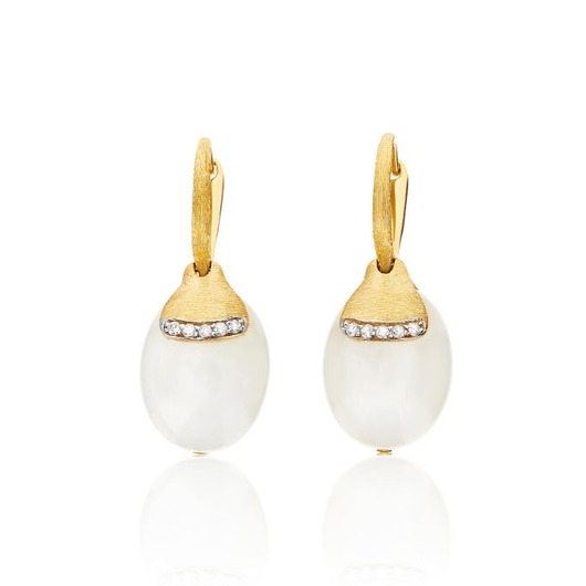 Juweel Nanis Dancing in the Rain earrings Moonstone OS1-603 Juweel Nanis Dancing in the Rain earrings Moonstone OS1-603