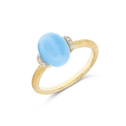 Juweel Nanis Dancing in the Rain Azure ring Aquamarine AS5-575
