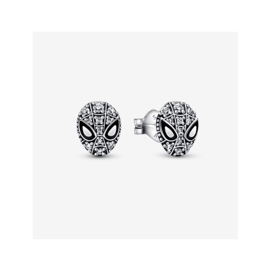 Juweel PANDORA Marvel Spider-Man Mask Pavé Oorknoppen 292354C01