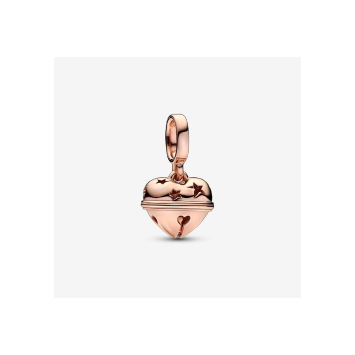 Juweel PANDORA Festive Bell dangle rose 782376C00