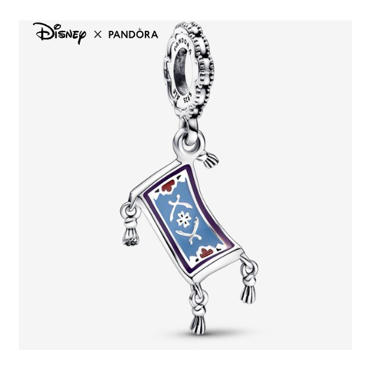Juweel PANDORA Disney Aladdin - Magic Carpet Dangle 792346C01 Juweel PANDORA Disney Aladdin - Magic Carpet Dangle 792346C01