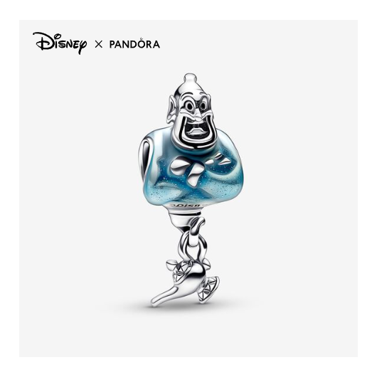 Juweel PANDORA Disney Aladdin - Genie & Lamp Dangle 792348C01 Juweel PANDORA Disney Aladdin - Genie & Lamp Dangle 792348C01