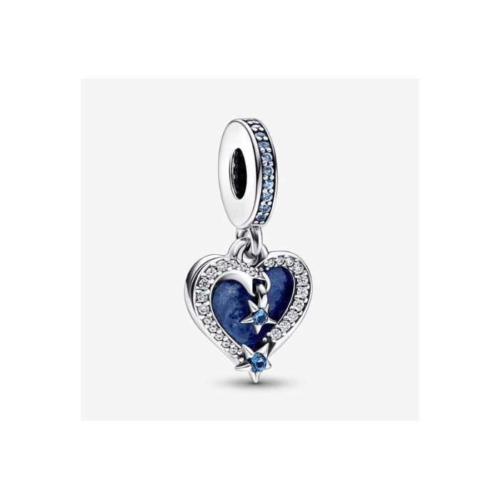 Juweel PANDORA Celestial Shooting Star Heart Double Bedel 792356C01