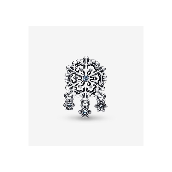 Juweel PANDORA Icy Snowflake Drop Bedel 792367C01
