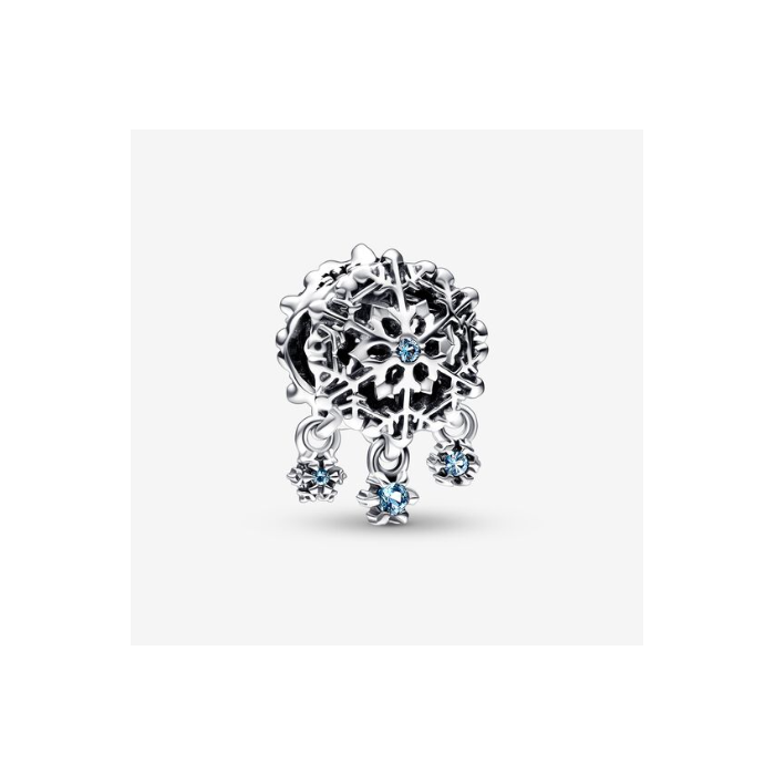 Juweel PANDORA Icy Snowflake Drop Bedel 792367C01