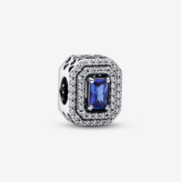 Juweel PANDORA Blue Sparkling Levelled Bedel 792385C01 Juweel PANDORA Blue Sparkling Levelled Bedel 792385C01