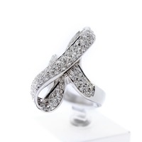 Juweel Ring witgoud 18 karaat gezet met briljanten '67306-1157-TWDH' Juweel Ring witgoud 18 karaat gezet met briljanten '67306-1157-TWDH'