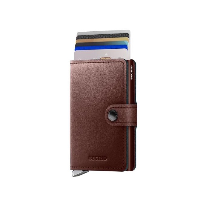 Lederwaren SECRID WALLET PREMIUM MINIWALLET DUSK DARK BROWN