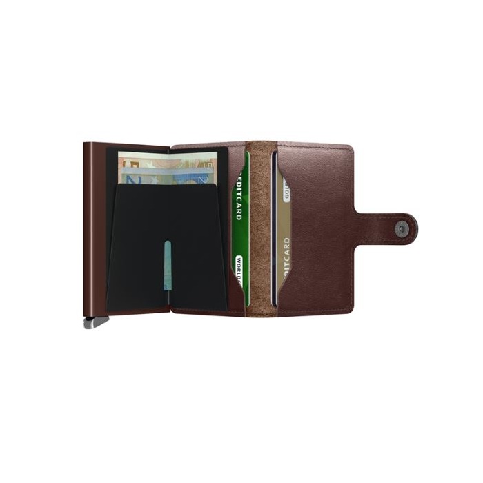 Lederwaren SECRID WALLET PREMIUM MINIWALLET DUSK DARK BROWN
