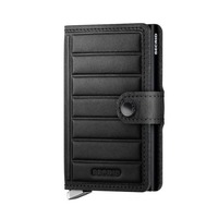 Juweel SECRID WALLET PREMIUM MINIWALLET EMBOSS LINES BLACK Juweel SECRID WALLET PREMIUM MINIWALLET EMBOSS LINES BLACK