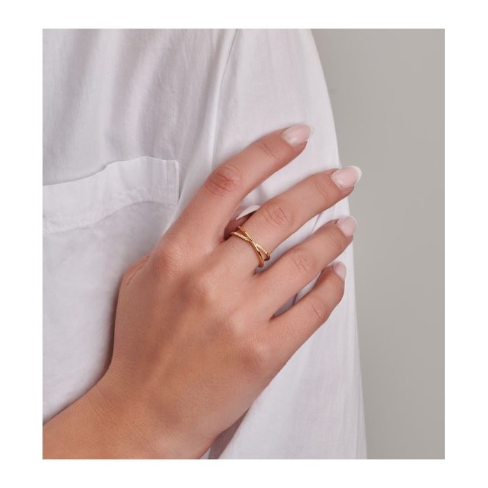 Juweel DIAMANTI PER TUTTI CROSSOVER RING M1542 YELLOW