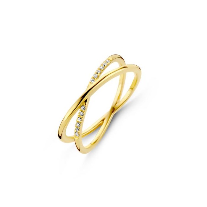 Juweel DIAMANTI PER TUTTI CROSSOVER RING M1542 YELLOW