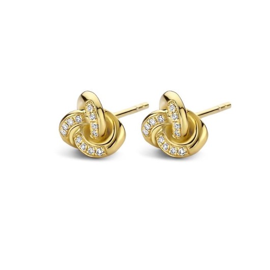 Juweel DIAMANTI PER TUTTI KNOT EARRINGS M1854 YELLOW Juweel DIAMANTI PER TUTTI KNOT EARRINGS M1854 YELLOW