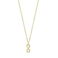 Juweel DIAMANTI PER TUTTI INFINITY NECKLACE M2044 YELLOW Juweel DIAMANTI PER TUTTI INFINITY NECKLACE M2044 YELLOW