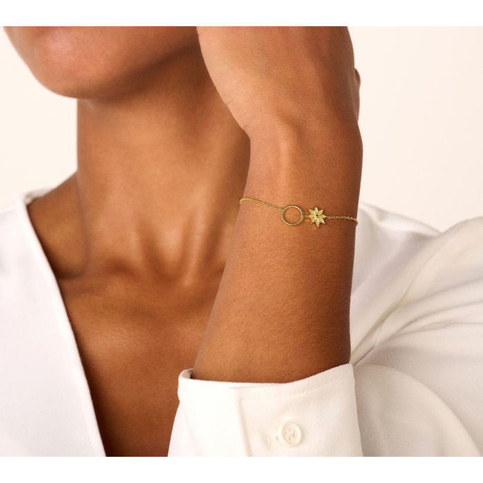Juweel DIAMANTI PER TUTTI SNOW FLOWER BRACELET M2308 YELLOW