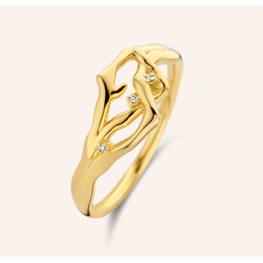 Juweel DIAMANTI PER TUTTI TWIGGY RING M2323 YELLOW Juweel DIAMANTI PER TUTTI TWIGGY RING M2323 YELLOW