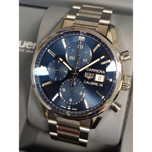 Horloge TAG Heuer Carrera Calibre 16 CBK2112.BA0715 'CV-651-TWDH'