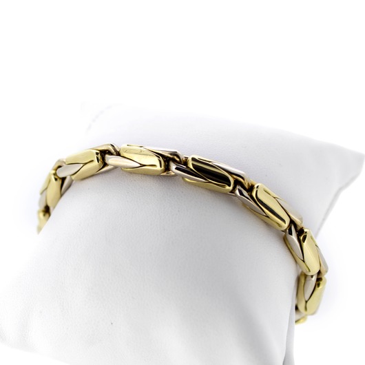 Juweel Armband bicolor goud 18 karaat '68315-1190-twdh'