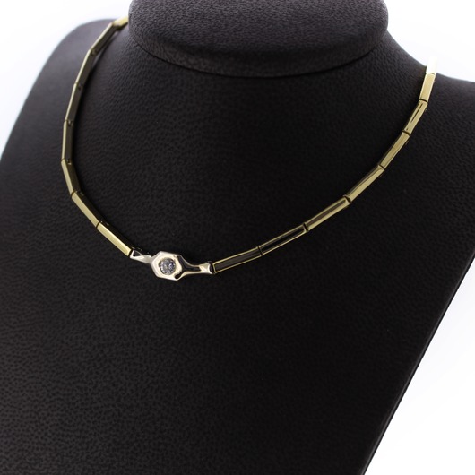 Juweel Collier bicolorgoud 18karaat Briljant '68313-1189-TWDH' Juweel Collier bicolorgoud 18karaat Briljant '68313-1189-TWDH'