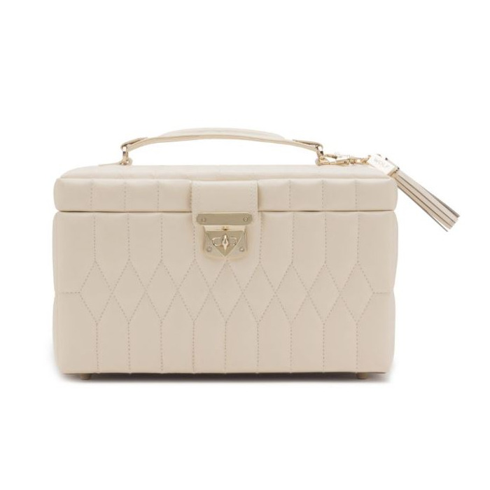 Horloge Wolf Caroline Medium Jewelry Case Ivory 329753