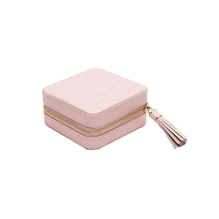  Wolf Caroline Zip Travel Case Rose Quartz 329915