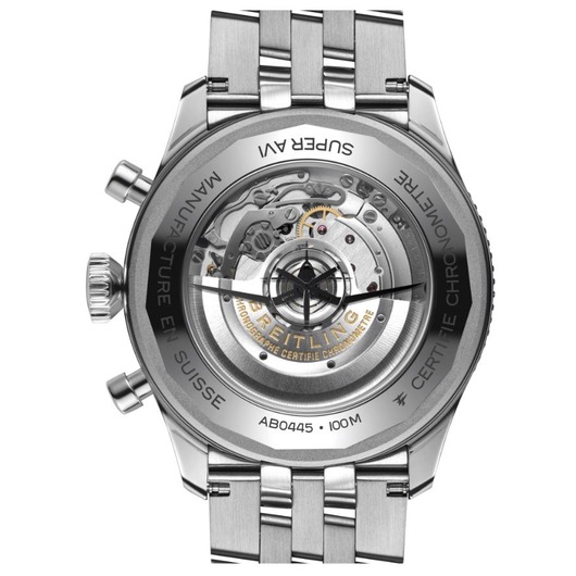 Horloge Breitling Super Avi B04 Chronograph GMT 46 Corsair AB04451A1C1A1