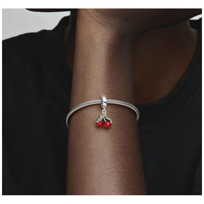 Juweel PANDORA CHERRY DANGLE CHARM 791583C01
