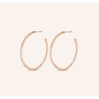 Juweel DIAMANTI PER TUTTI EVER HOOP EARRINGS M2154 PINK Juweel DIAMANTI PER TUTTI EVER HOOP EARRINGS M2154 PINK