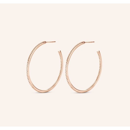 Juweel DIAMANTI PER TUTTI EVER HOOP EARRINGS M2154 PINK Juweel DIAMANTI PER TUTTI EVER HOOP EARRINGS M2154 PINK
