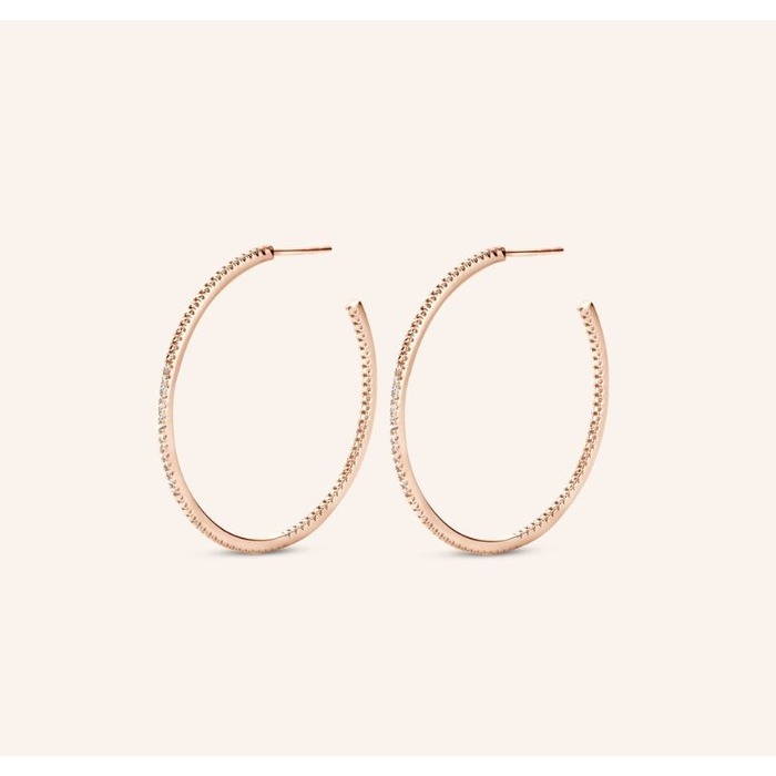 Juweel DIAMANTI PER TUTTI EVER HOOP EARRINGS M2154 PINK