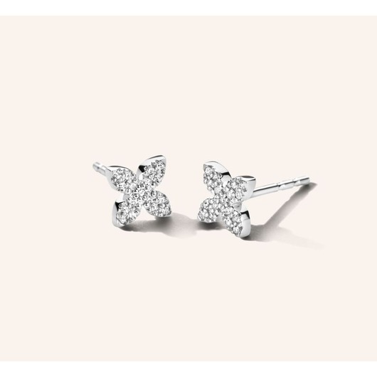 Juweel DIAMANTI PER TUTTI LITTLE FLOWER EARRINGS M2252 WHITE Juweel DIAMANTI PER TUTTI LITTLE FLOWER EARRINGS M2252 WHITE
