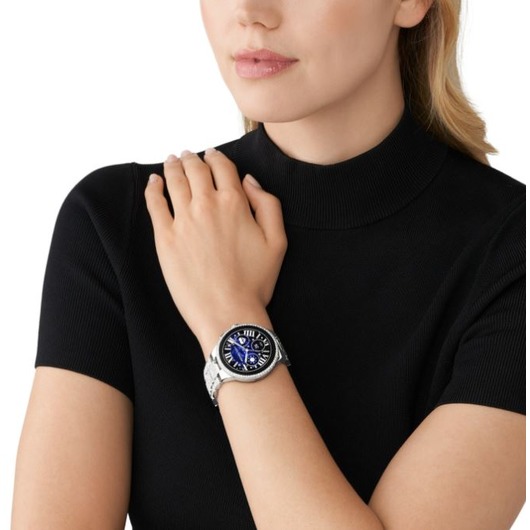 Michael kors horloge online blauwe wijzerplaat