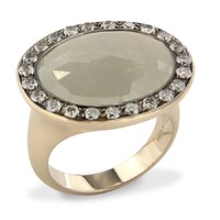 Juweel Brusi Indjo ring 18K rosé goud met grijze saffier en diamanten AA1372CD Juweel Brusi Indjo ring 18K rosé goud met grijze saffier en diamanten AA1372CD