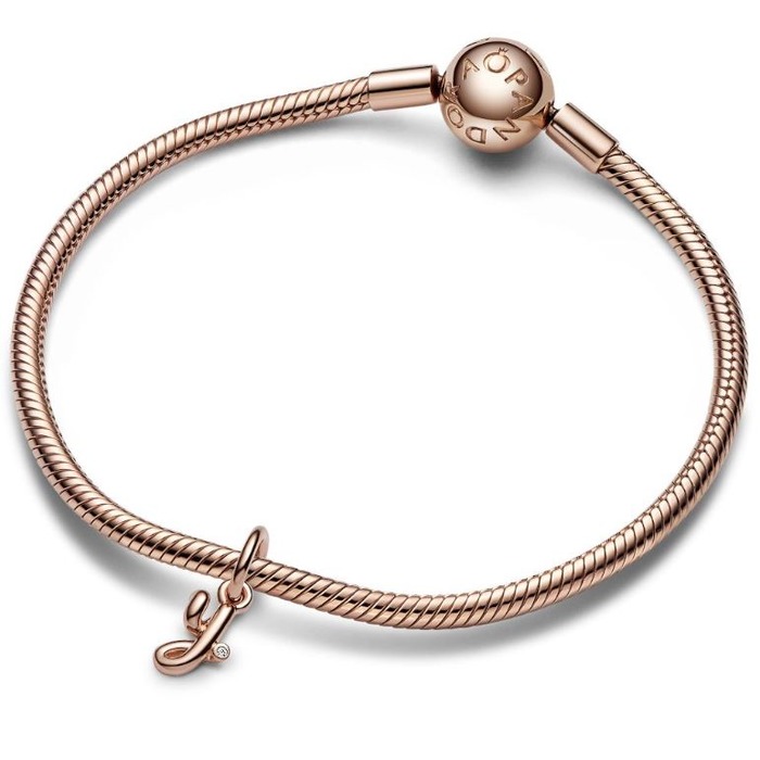 Juweel Pandora Moments Letter y rosé goldplated 782458C01