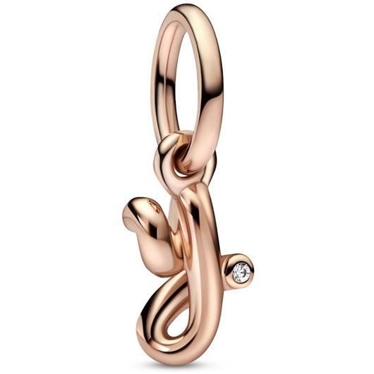 Juweel Pandora Moments Letter y rosé goldplated 782458C01 Juweel Pandora Moments Letter y rosé goldplated 782458C01