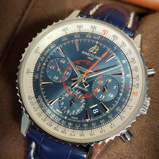 Horloge Breitling Montbrillant 01 AB0130 Limited edition 420/500 '68626-656-TWDH'