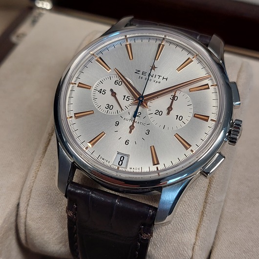 Horloge Zenith El Primero Captain Chronograph 03.2110.400/01.C498 '67593-641-TWDH'